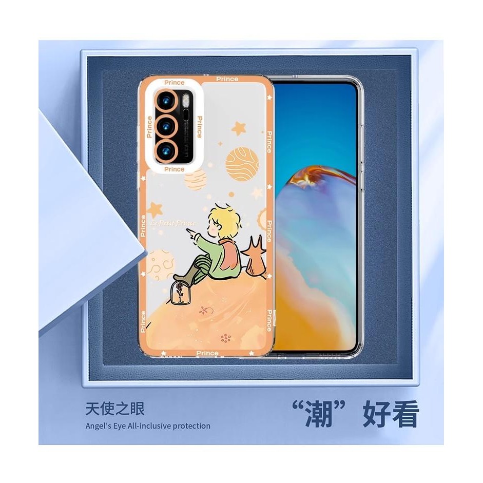 Ốp Điện Thoại Di Động Họa Tiết Hoàng Tử Bé Cho IPhone 16 15 14 13 Mini 12 11 Pro 78 Plus X XS XR 6 6S Ốp Lưng Anime Hoạt Hình Vỏ Silicon Mềm Trong Suốt