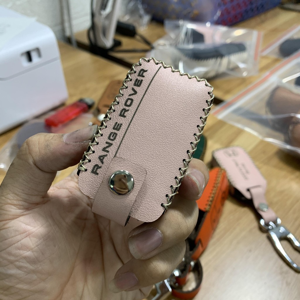 Bao da chìa khóa ô tô Range Rover, Land Rover, RangeRover, Jaguar Handmade da nhập
