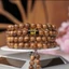 Vòng Tay Trầm Hương 108 Hạt Size 6Li Mix Charm Theo Mệnh - Kèm Hộp Gấm Đựng Vòng Phụ Kiện