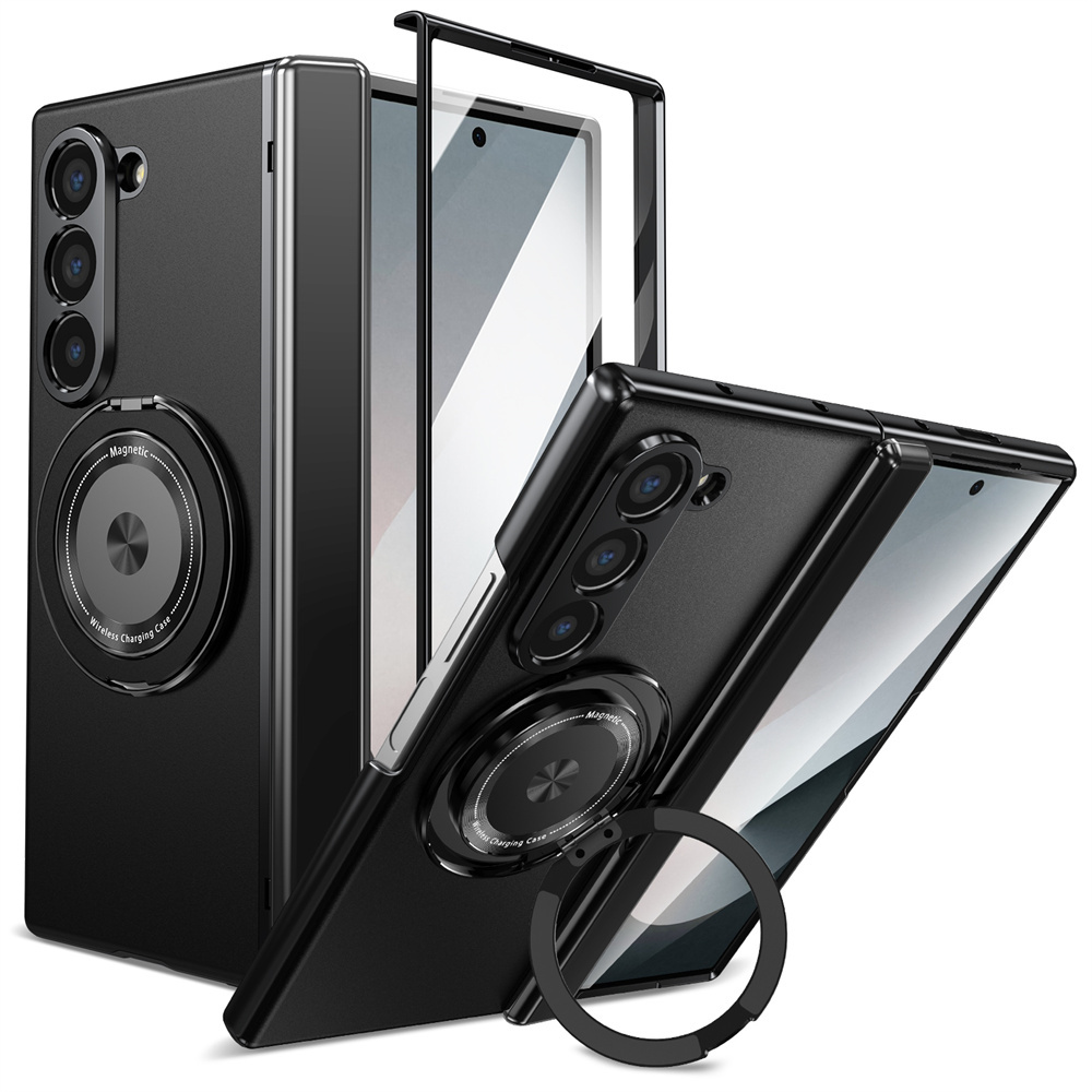 Ốp Điện Thoại Xoay 360 Cho Samsung Galaxy Z Fold 6 5 4 3 Fold6 Fold5 Fold4 Fold3 5G Vòng Bản Lề Bảo Vệ