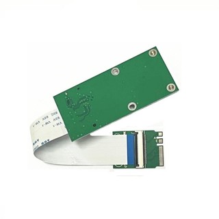 EZ Mini PCIE sang Mini PCIE A + E Key M 2 NGFF Cáp nối dài Thẻ mạng WiFi