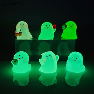 [Khii mù] Dạ Quang Halloween Ma Trang Trí Hoạt Hình Búp Bê Micro Phong Cảnh Nhà Búp Bê Đồ trang trí Nội Thất Ô Tô Trang Trí Máy Tính Để Bàn Nhà {đồng chơi}