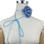 GODD Hoa Hồng Choker Tie Vải Hoa Hồng Choker Vải Phụ Kiện Cho Nữ Teen