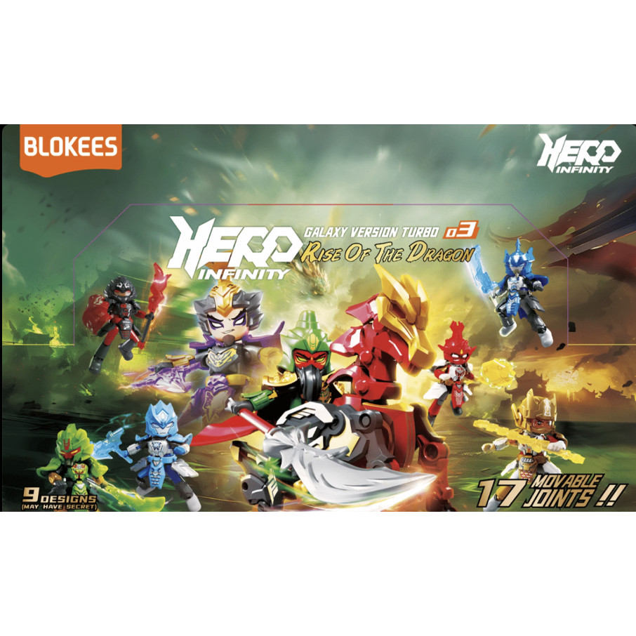 MÔ HÌNH HỘP MÙ Blokees Figures - Hero Infinity - GV03 English - EH06 ...