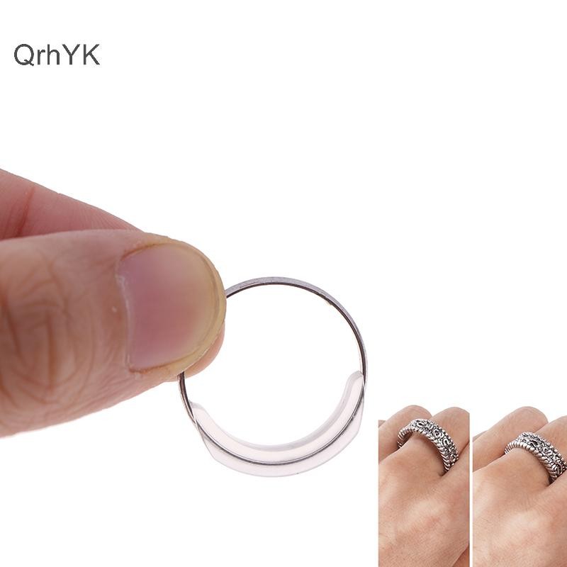 Nhà Máy Thời Trang 8 Chiếc Vô Hình Kích Thước Vòng Điều Chỉnh Cho Rời Kích Thước Vòng Giảm Tốc Miếng Đệm Vòng Bảo Vệ QrhYK