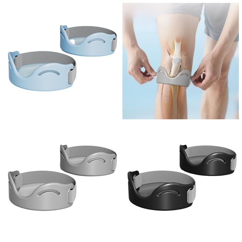 Dây hỗ trợ đầu gối Patella bằng silicon, bảo vệ cố định, đàn hồi cao cho thể thao, phòng tập