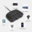 Bộ sạc ô tô Bộ chuyển đổi 12V 24V 3 Ổ cắm bật lửa thuốc lá Bộ chia USB kép LED xe hơi Sạc nhanh cho iP GPS Dashcam