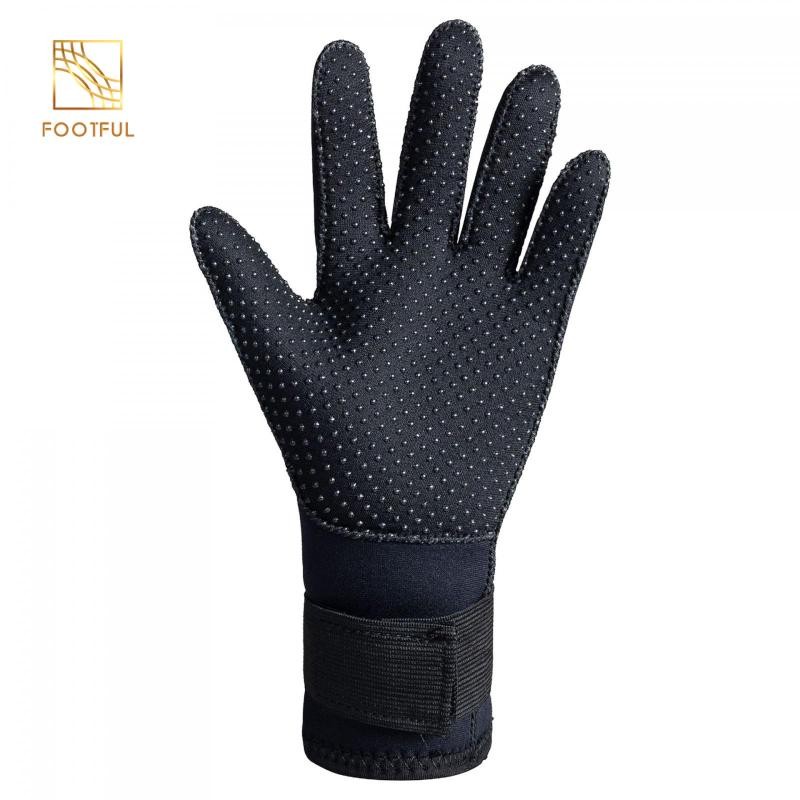 Găng tay lặn biển Găng tay Wetsuit Găng tay cao su tổng hợp 3mm chống trượt mùa đông dành cho nam
