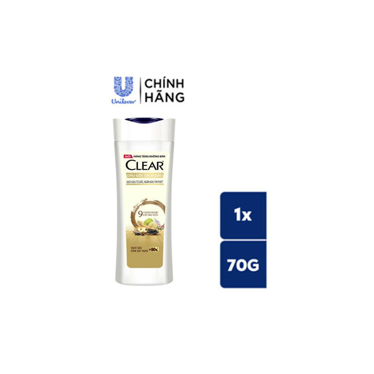 Dầu gội Clear ngừa gàu 140g (mẫu ngẫu nhiên)
