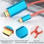 Bộ chuyển đổi USB C sang BTM Universal 4K60Hz với giao thức hiển thị Hỗ trợ chế độ màn hình đôi PD100W Power Delivery