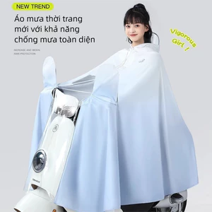 2025 Thời trang Áo mưa xe máy- Áo mưa đi xe máy đơn nam nữ trong suốt cao cấp 1 người thời trang pvc đẹp