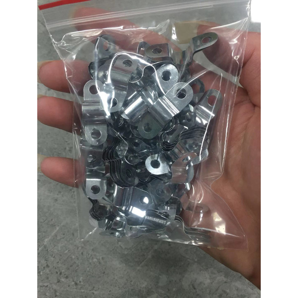 Tủ Lạnh Tủ Lạnh Đồng Kẹp Ống Thép Cố Định Kẹp Tủ Đông Khay Giữ Ống Đồng Kẹp Sắt Tấm Thẻ Nhựa