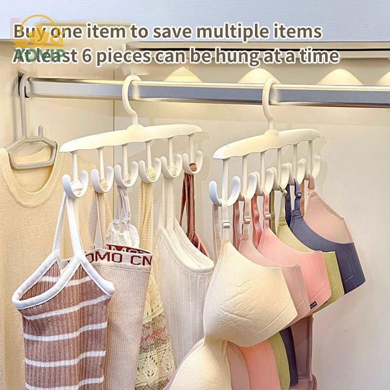 Móc treo áo ngực YOVIP cho tủ quần áo 360°Xoay Đa Năng Giá Có Móc Cho Mũ Camisole Túi Tiết Kiệm Không Gian Áo Vest Giá Để Đồ VN
