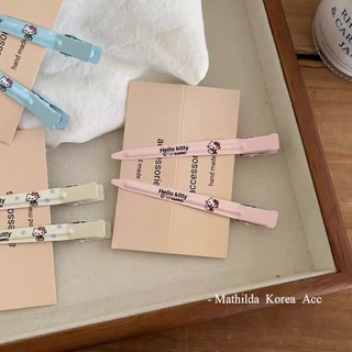 Kẹp định vị kim loại hình Kitty cho trang điểm và rửa mặt sạch sẽ
