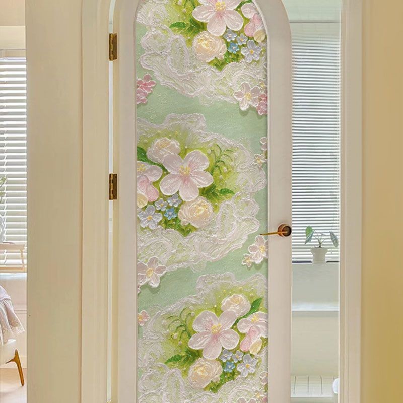 Miếng Dán Cửa Sổ Kính Chống Riêng Tư Nhà Vệ Sinh Cửa Phòng Tắm Cửa Sổ Mờ Miếng Dán Vệ Sinh Chống chói Trong Suốt Phim Opaque