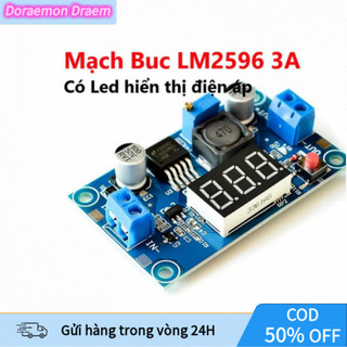 [COD] Mạch Hạ Áp LM2596S DC-DC – Có LED Hiển Thị, Điều Chỉnh Điện Áp 4-40V → 1.25-37V