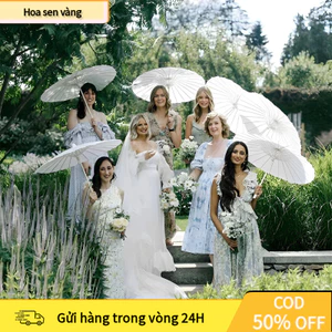 【24H】Dù Giấy Phong Cách Trung Hoa – Dùng Trang Trí Tiệc Cưới, Studio Chụp Hình, Ô Cổ Trang Xinh Xắn