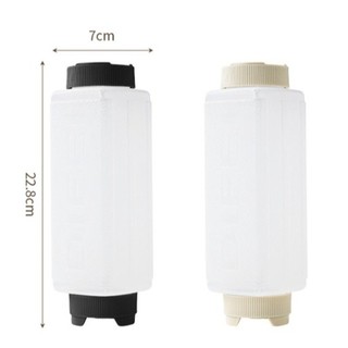 HAVENLYCO Bóp Nước Sốt, Chai Bóp Dung Tích Lớn Đầu Tiên, Dụng Cụ Nhà Bếp Hai Đầu 720ml Nồi Dã Ngoại Cà Chua Nhựa
