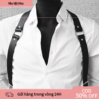 [COD] Dây Nịt Đeo Ngực Nam – Phụ Kiện Thời Trang Street Style, Dây Da Đẹp, Form Chuẩn