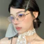 【COD 】Mắt kính chống bức xạ 0.25° ~ - 4.25° độ dành cho nam và nữ với tròng kính có thể tháo rời kính chống ánh sáng xanh 1041