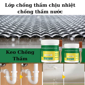 300g Keo chống thấm trong suốt Nhật Bản trọng lượng tặng kèm chổi quét nhỏ