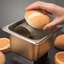Bánh xe bơ bằng thép không gỉ - Hộp đựng bơ tan chảy để lan rộng, tiện ích nhà bếp thiết yếu cho Burger Mỹ