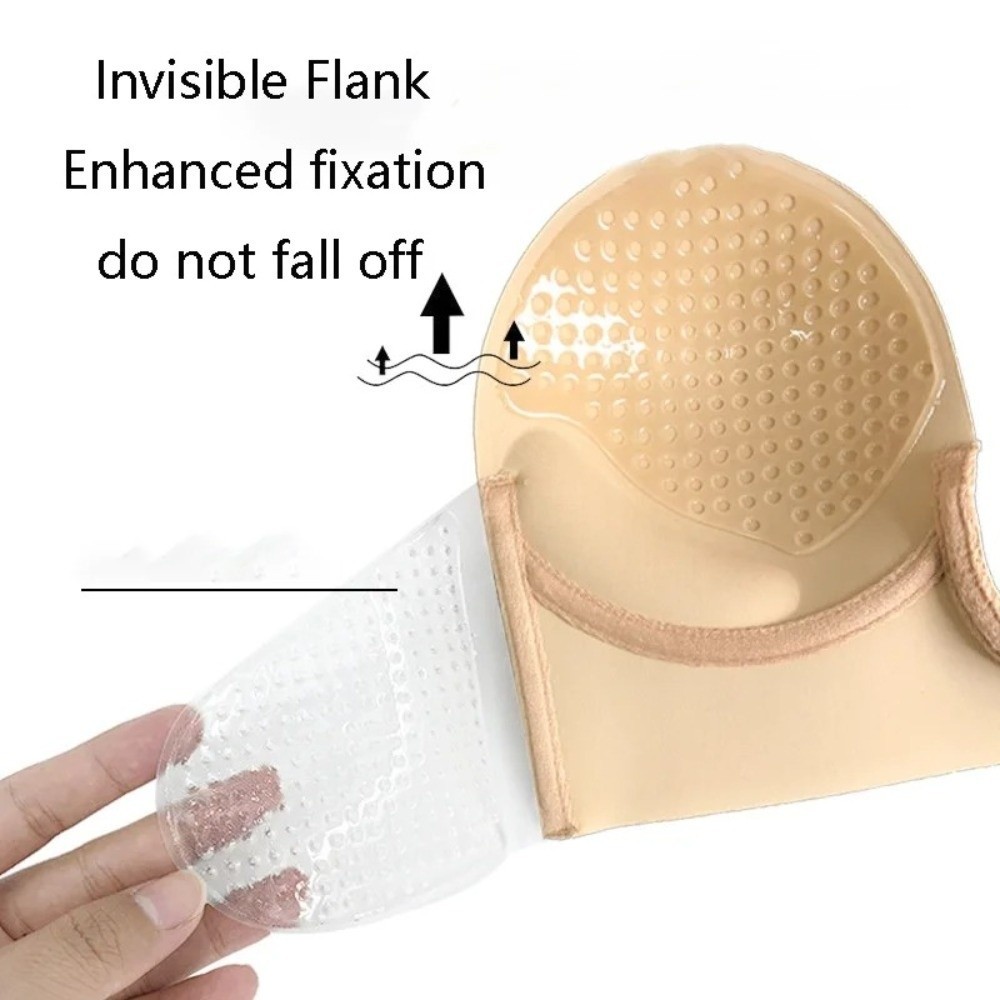 Áo ngực quây NICOLOO, Áo ngực tự dính silicon thoáng khí, Đồ lót đẩy lưng gợi cảm có thể tái sử dụng