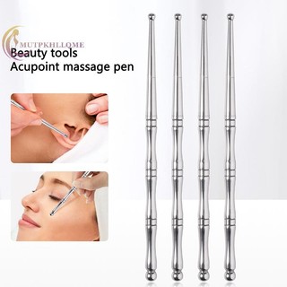Csndices 1 Cái Bút Châm Cứu Đôi Dụng Cụ Phản Quang Mặt Thép Không Gỉ Kích Hoạt Điểm Massage Dụng Cụ Mô Sâu Massage VN