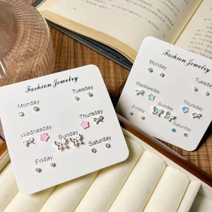 Bộ 14 Bông Tai Bướm Đơn Giản Dễ Thương Cho Người Xỏ Khám