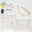 Gamchiano Mini Thang Máy Mô Hình 3D Gỗ Xếp Hình Điện Thủ Công Khoa Học Thí Nghiệm Cho Ngày Trẻ Em Đi Học Quà Tặng Bé Trai