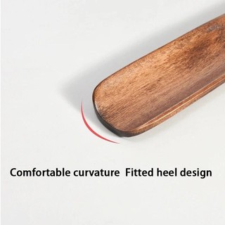 Mới 15-31cm Tay Cầm Ngắn Shoehorn Cao Cấp Gỗ Chắc Chắn Giày Sừng Người Phụ Nữ Mang Thai Người Cao Tuổi Giày Thìa Nhà Khách Sạn Giày Thìa 1 Cái