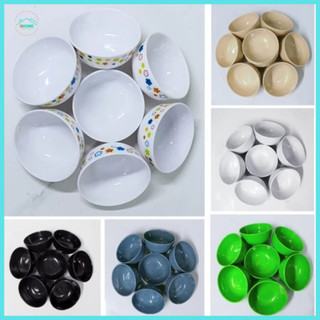 [Kho Sỉ] COMBO 10/20 Bát Cơm Nhựa Melamine Cao Cấp - Dùng Ăn Cơm/Chè/Cháo, Bền Đẹp, Tiện Lợi
