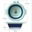 Chậu rửa mặt gấp gọn cho bé hình chú Ong kích thước 31x33cm