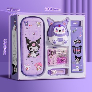 Set Quà Tặng Văn Phòng Phẩm Màu Tím Cute - Bộ Đồ Dùng Học Tập Cao Cấp, Tiện Lợi Cho Khai Giảng/Sinh Nhật Bé