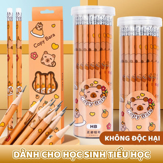 Bút Chì Gỗ 2B Dễ Thương- Bút Chì Hoạt Hình Cho Bé Tập Viết/Vẽ, Ngòi Bền, Nét Đậm