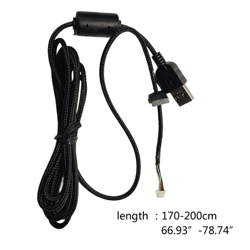 IOR Dòng Chuột USB Cáp Chuột USB Dây Đen Thay Thế Sửa Chữa Một Phần Cho Chuột Chơi Game Có Dây G502X