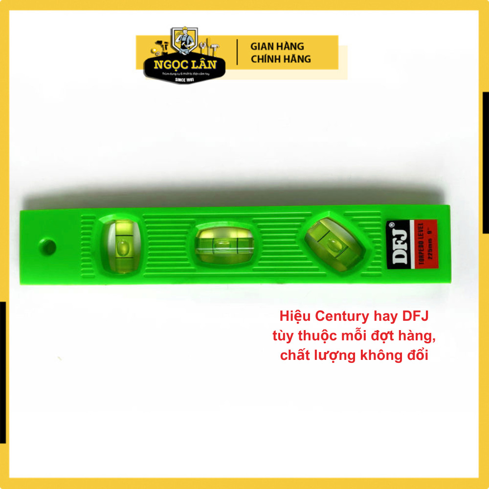 Thước thủy, cân nivo 225mm 9 inch Century có từ (nam châm)