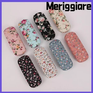 Kính râm cổ điển MERIGGIARE ​, ​In hoa​ ​Vỏ cứng​ ​Hộp đựng kính in​, Thanh lịch ​Thiết Kế Nữ ​Chất liệu vải​ Kính đọc sách ​ Phụ Kiện Nữ​