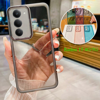 Ốp Điện Thoại Cho Redmi 15 Redmi15 15C 4G 5G 2025 Vỏ Điện Thoại Silicon Lỏng Vuông Chống Sốc Ốp Lưng TPU Mềm