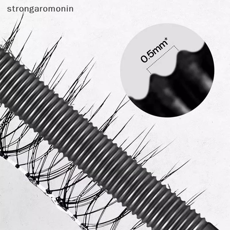 ST Chống Thấm Nước 3D Kéo Dài Mascara Ống Thép Đen Lông Mi Primer Mắt Lông Mi Bàn Chải Dài Lụa Mascara Mỹ Phẩm Quà Tặng ST