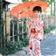 💕 Trung Quốc Đầm Trẻ Em Bé Gái 3-12 Tuổi Liên Hợp Quốc Kimono Nhật Bản Váy Yukata Sự Kiện Lễ Hội