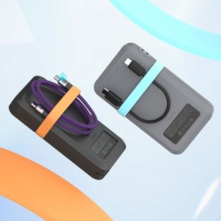 ARTISANU Bảo vệ, Silicone màu trơn mềm, Vỏ bảo vệ chống bụi di động cho CUKTECH 15 Power Bank Air 15000 100W Du lịch