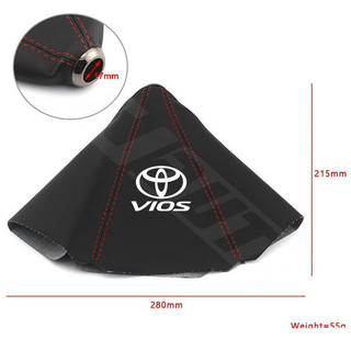 Toyota Vios Xe Bánh Răng Dịch Chuyển Núm Bao Sang Số Boot Bụi Bao Da PU Chống Thấm Nước Phù Hợp Cho Hầu Hết Bằng Tay / Ô Tô Ô Tô Cho Vios Ncp 150 AC100 XP150 Xp90 XP40