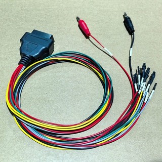 Công cụ chẩn đoán OBD2 Bộ chuyển đổi OBD ECU Pinout Cáp Tricore Đầu nối công tắc 12V