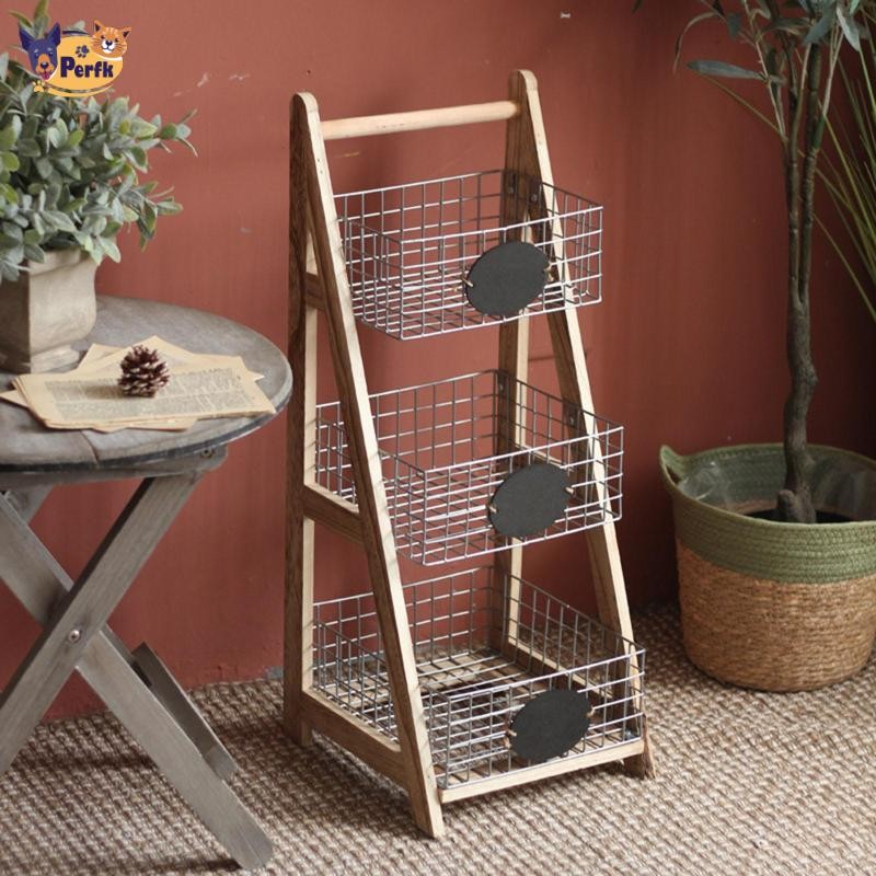 Giá để đồ nhiều lớp Kệ sắp xếp tại nhà cho trẻ em Sách phòng chắc chắn