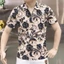 Xu hướng mùa hè có dây kéo ve áo thun nam ngắn tay thời trang
