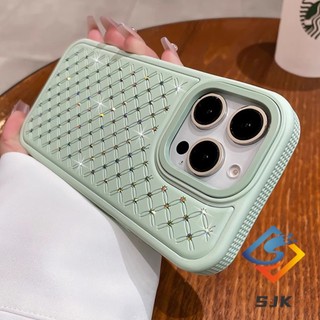 Ốp Lưng Sang Trọng Cho iPhone 16 Pro Max 11 12 13 14 15 Pro Max 16Plus Vỏ Với Bầu Trời Đầy Sao Lấp Lánh Bao Da Acrylic Chống Sốc Bảo Vệ