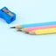 TUYỆT VỜI 12 Chiếc Bút Chì Viết, Hoạt Hình Có Đầu Cao Su HB Bút Chì, Văn Phòng Phẩm Bền Đẹp Viết Tranh Bút Chì Văn Phòng