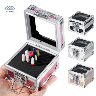ELBBKG 25 Khe Cắm Móng Tay Nghệ Thuật Mài Bit Hiển Thị Giá Đỡ Móng Mũi Hộp Bảo Quản Giá Đỡ Đứng Hộp Bảo Quản Giá Trưng Bày Mới
