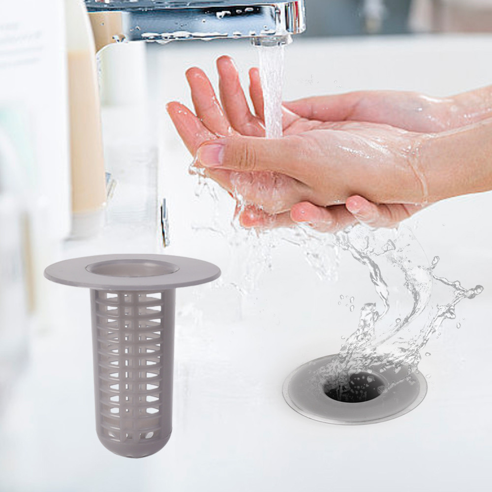 1 / 2 / 3 Bộ Lọc Thoát Nước Sàn - Lọc Thoát Nước Nhà Bếp - Nhựa PP, Dài, Chống Tắc - Lọc Lưới Thải Thực Phẩm - Máy Bắt Tóc Basbin - Dụng Cụ Thoát Sàn Phòng Tắm